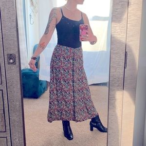 Christopher & Banks floral skirt